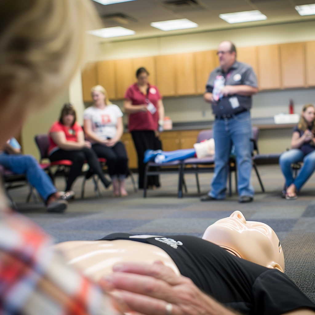 FIrst Aid/CPR/AED Classroom session